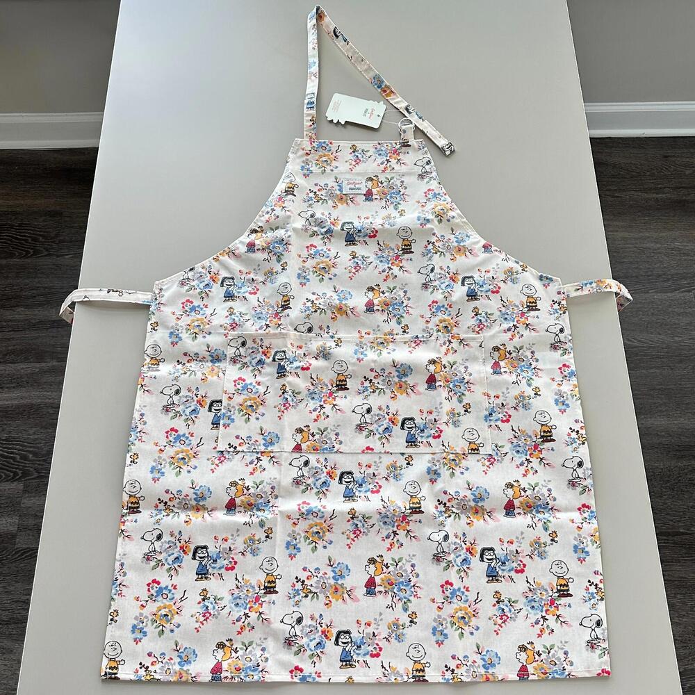 Cath Kidston x Snoopy Coated Cotton Adjustable Apron NWT